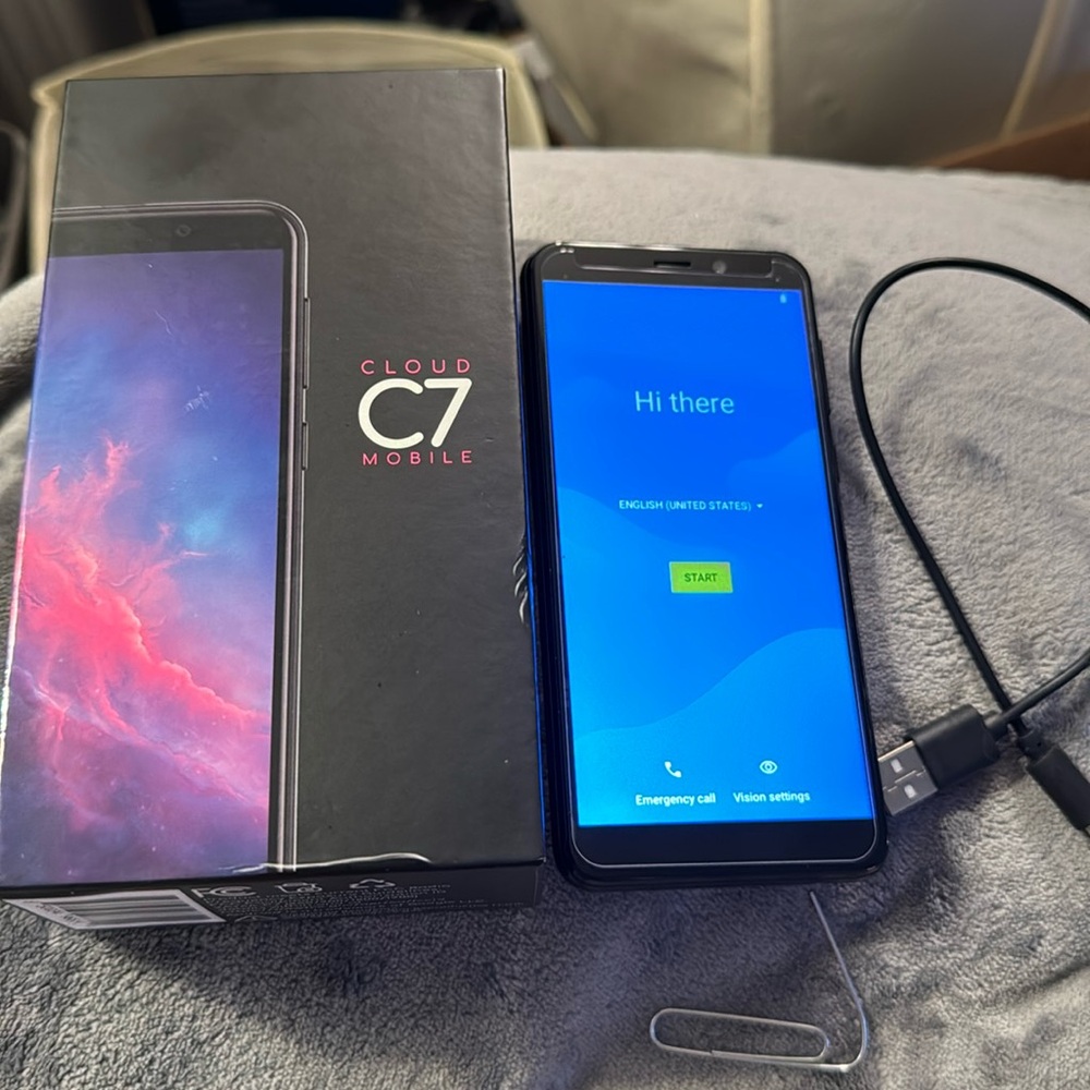 brand new cloud mobile smart phone android C7, Screen protector on/included
